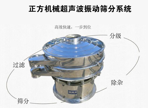 超声波振动筛的发生器和换能器的使用效果